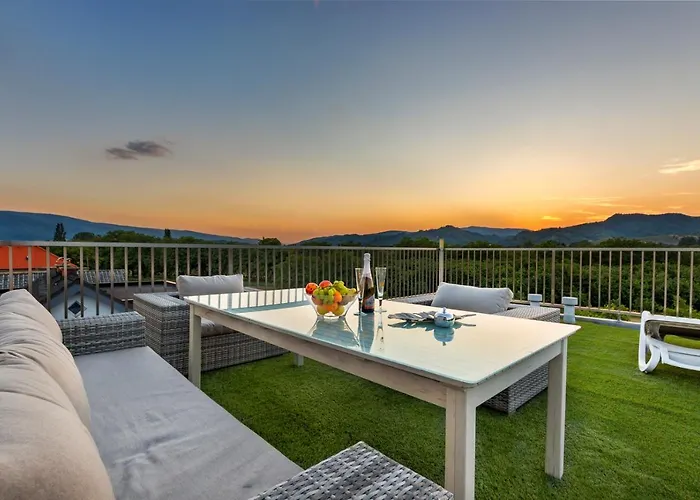 Contemporary Apartment With Rooftop Terrace In Maribor